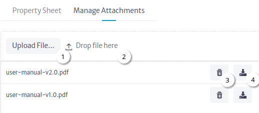 Manage Attachments