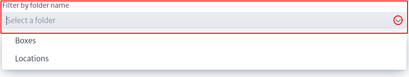 folders list