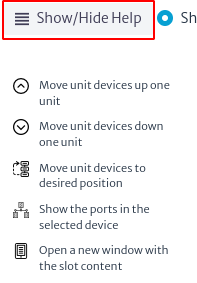 Rack View Help