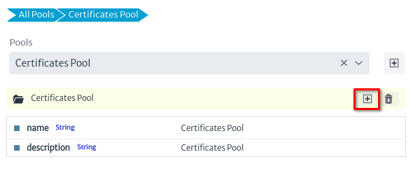 new pool dialog