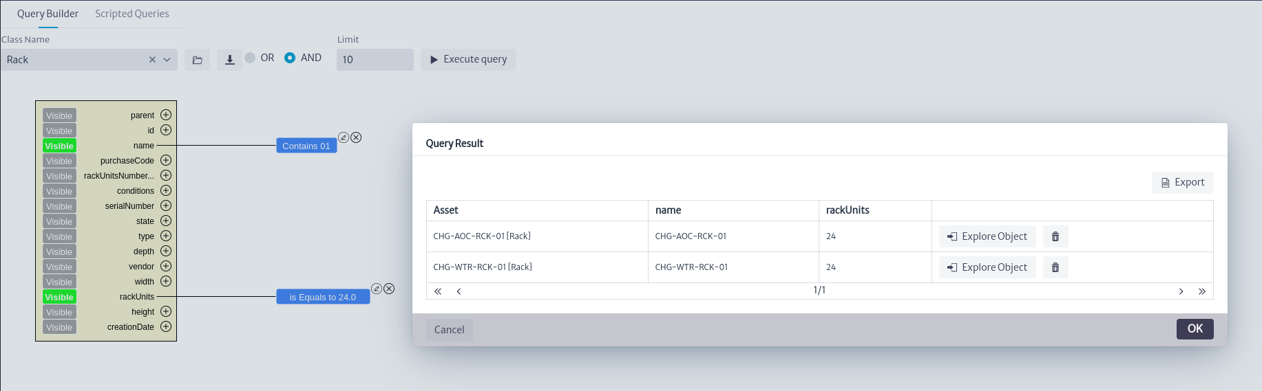 Result Filters