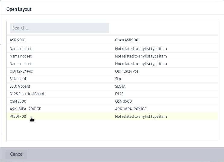 Create Topology Window