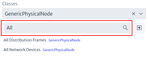 Search by filter's name