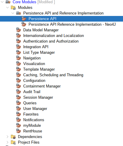 Persistent API