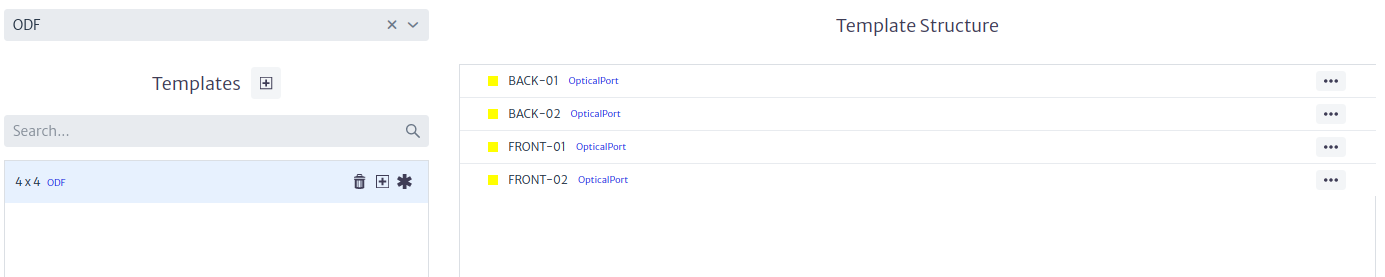 ODF template