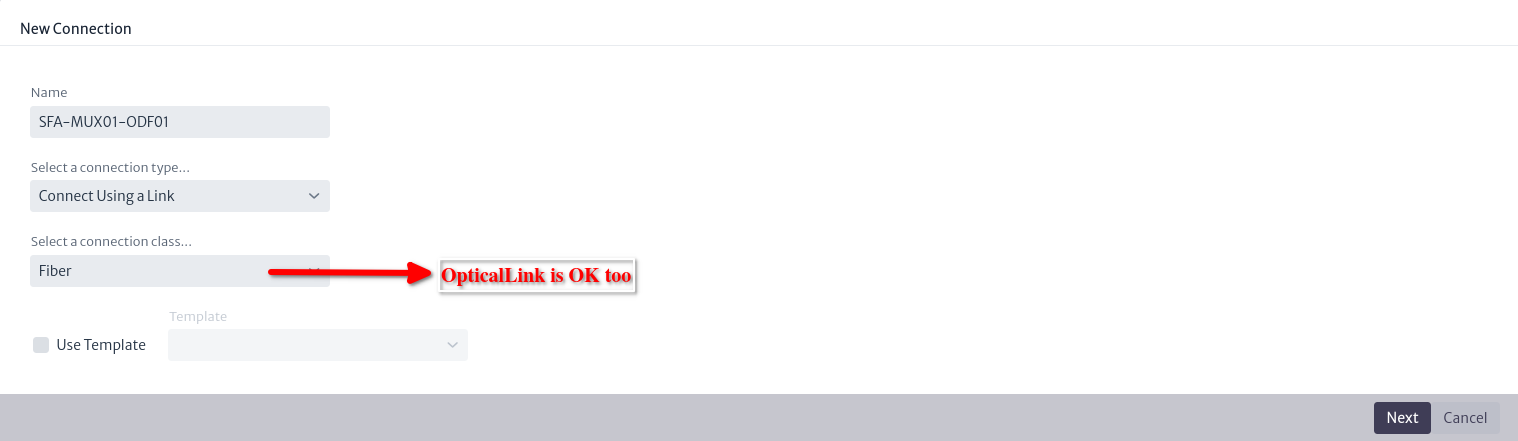 Connection in an Object View