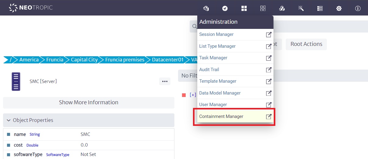Containment Manager